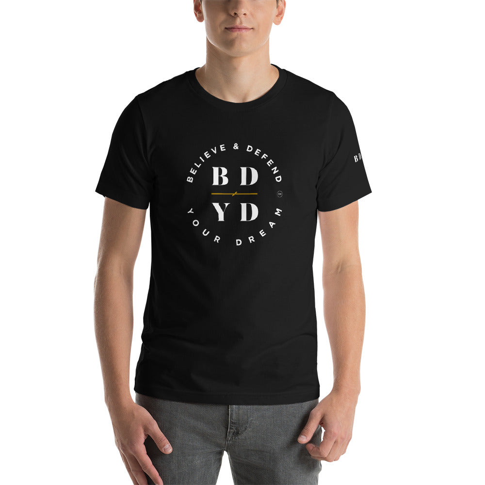 BDYD Black Short-Sleeve Unisex T-Shirt
