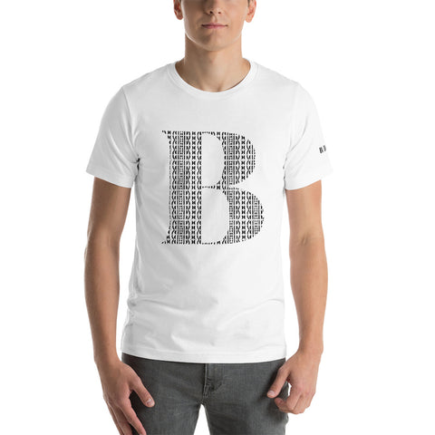 BDYD White "B" Believe Short-Sleeve Unisex T-Shirt