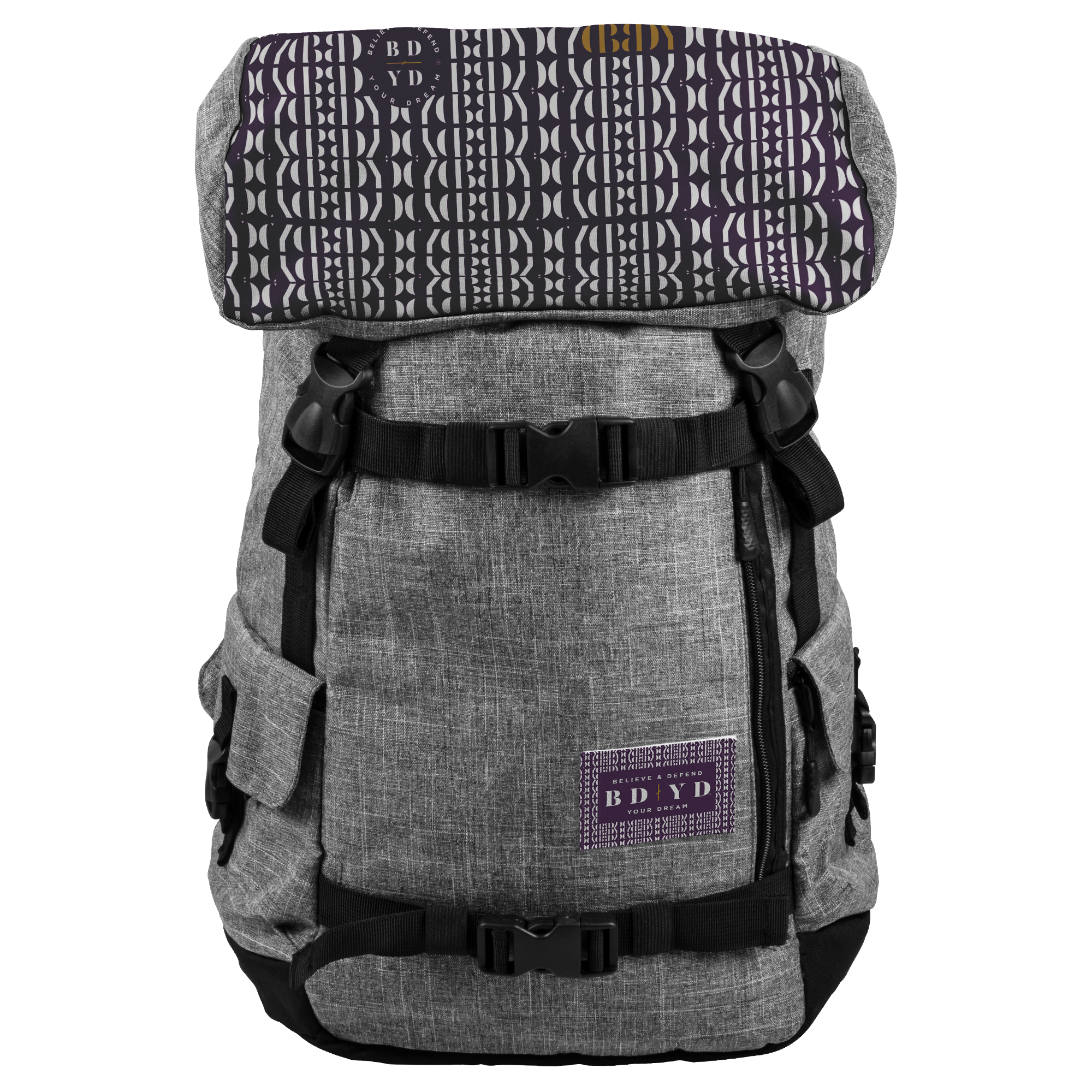 BDYD Purple Designer Backpack